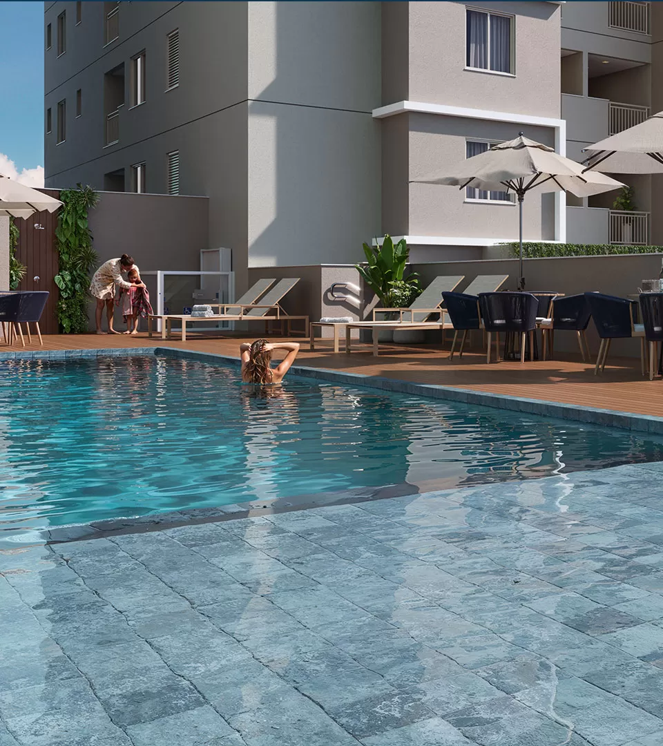 Área da Piscina
